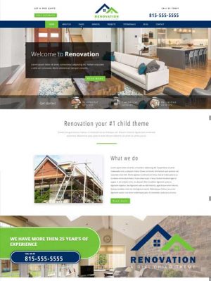 Renovation Divi child theme