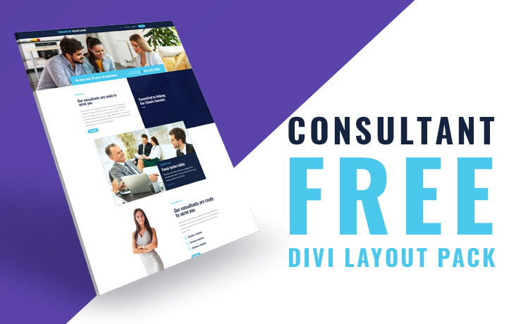 Free Divi Consultant Layout Pack