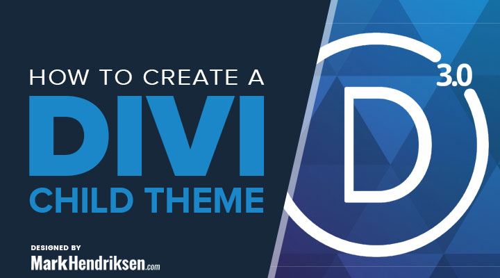 How to create a Divi child theme