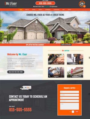 Mr fixer divi child theme