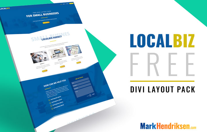 Free Divi Small Business Layout Pack