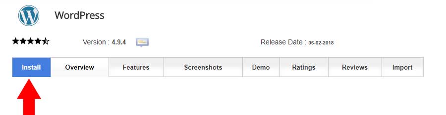 Install WordPress