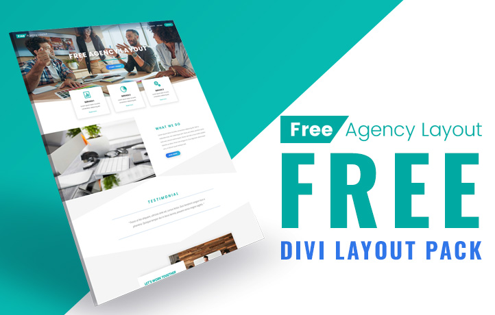 Free Divi Agency Layout Pack