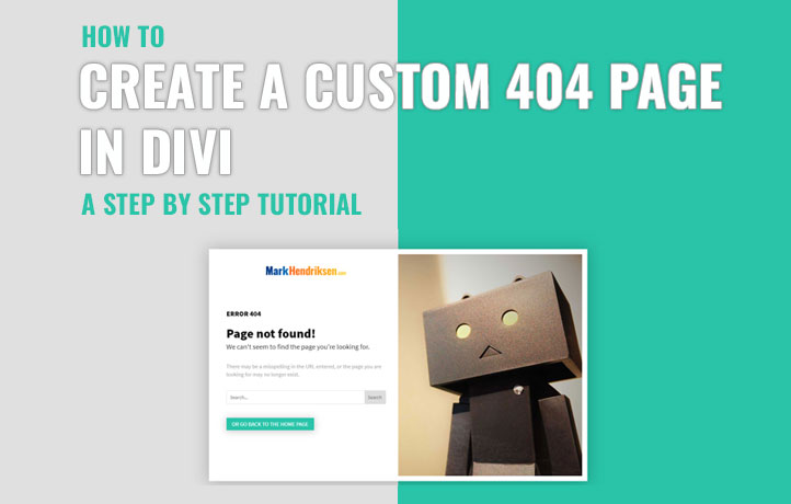 Divi child theme tutorial