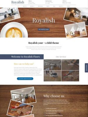 Royalish Divi child theme