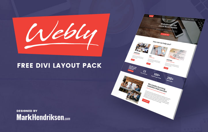 Free Divi Layout Pack For Web Designers