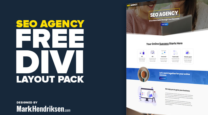 SEO Agency Free Divi Layout Pack