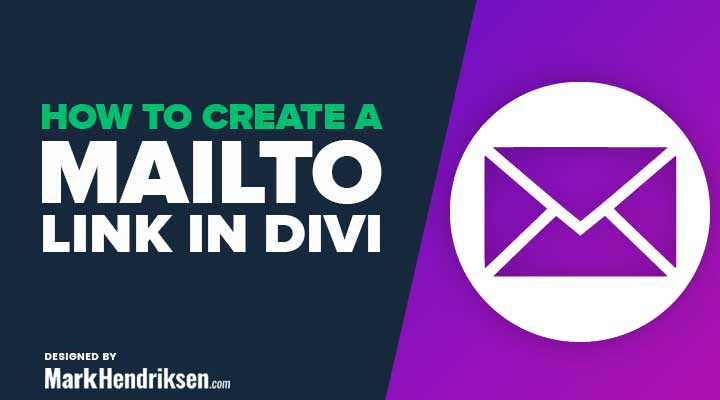 How to Create an Email Link in Divi