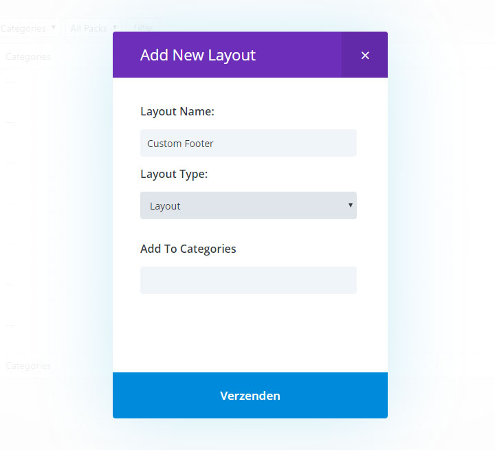 Create a custom Divi footer section