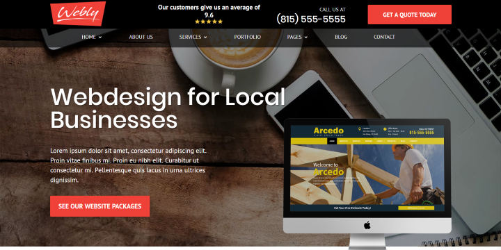 Webly pro child theme