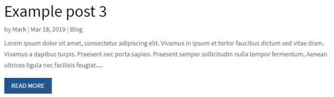 How to Create a Divi Read More Blog Button | Markhendriksen.com