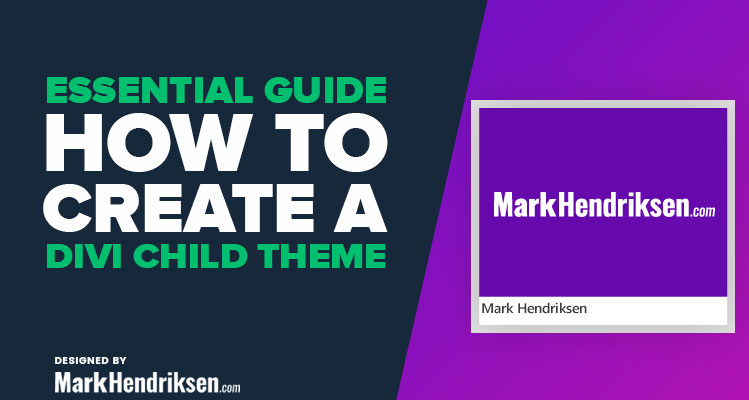 How to make a Divi child theme