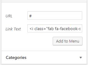 Adding a custom social link