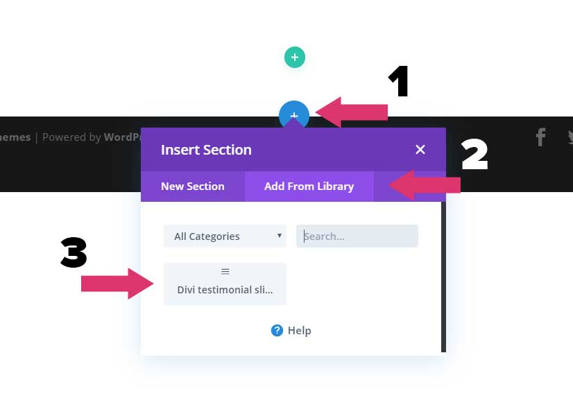 Add a new section