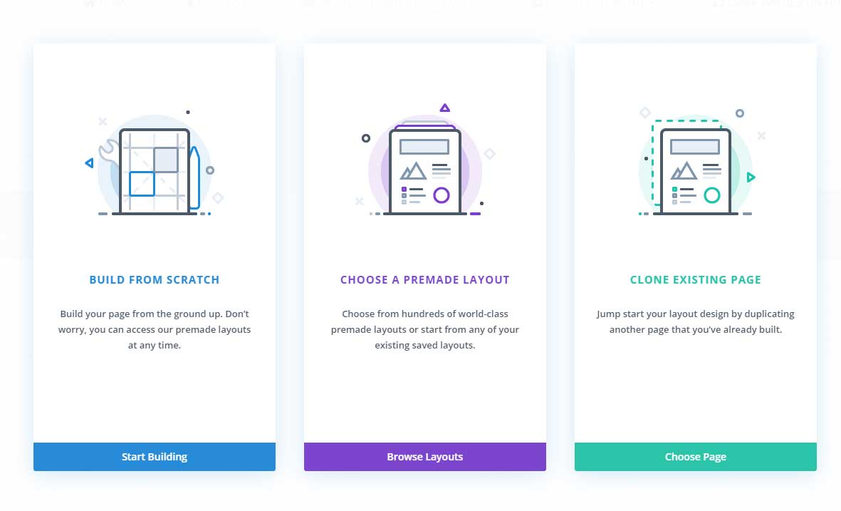 Choose a premade layout