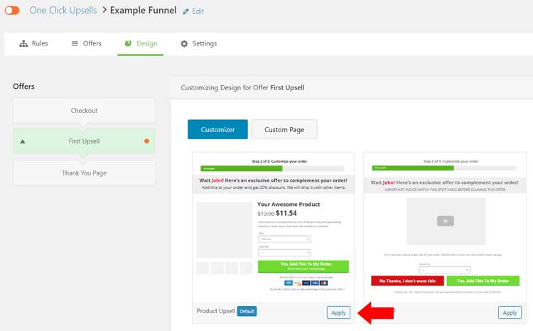 Design your offer