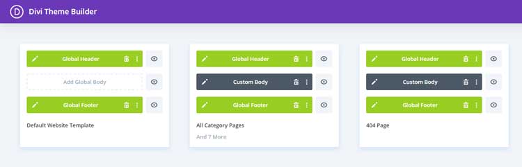 Divi Theme Builder