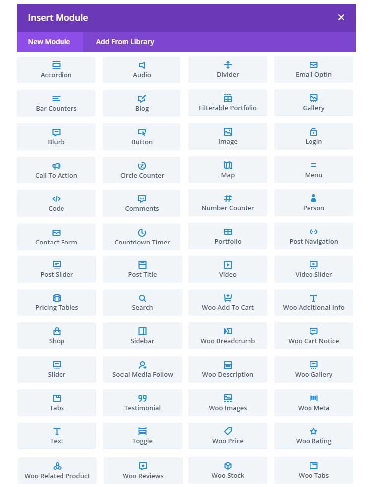 Divi modules
