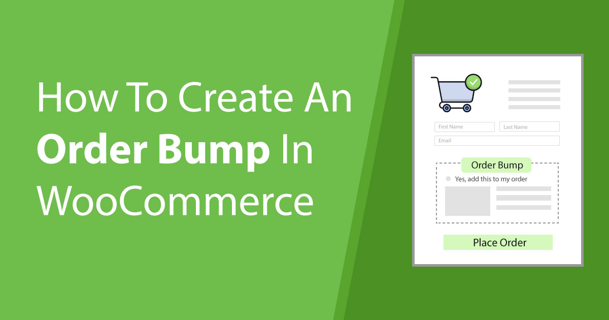 How To Create An Order Bump In WooCommerce