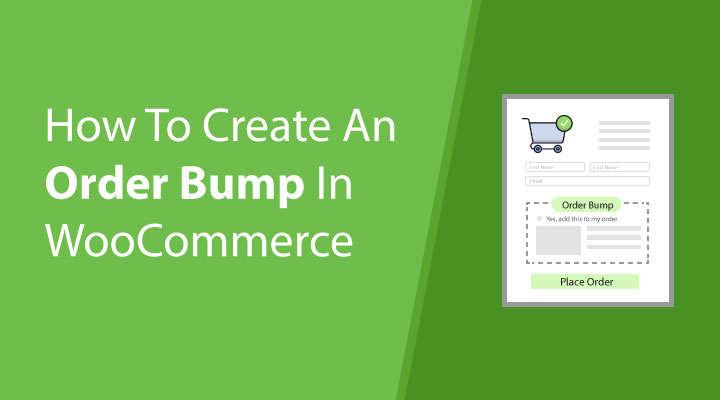 How to create an order bump in WooCommerce