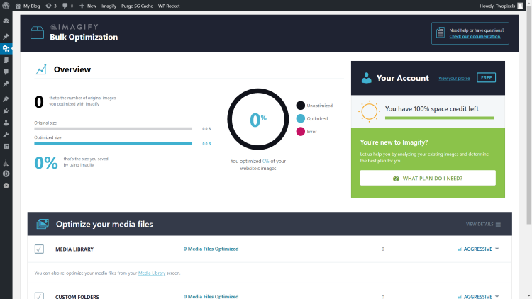 WP Rocket File Optimization 6