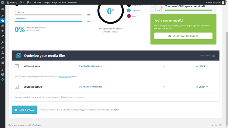 WP Rocket File Optimization 7