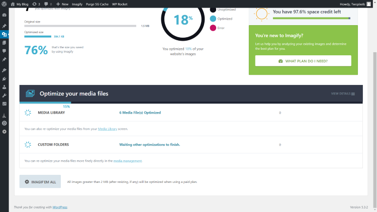 WP Rocket File Optimization 9