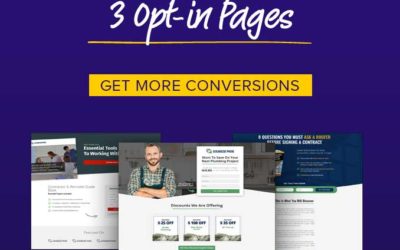 3 Opt-In Page Bundle