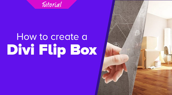 How to Create a Divi Flip Box