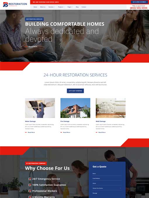 Restoration Divi child theme