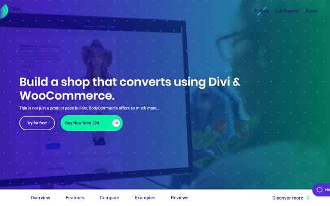 BodyCommerce for Divi