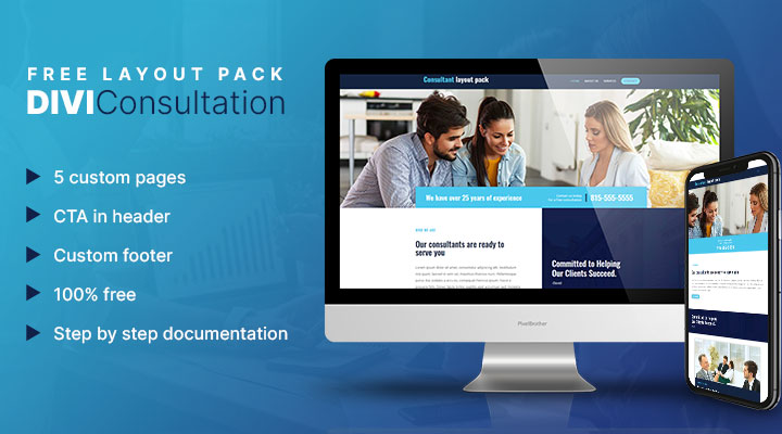 Divi consultation layout pack