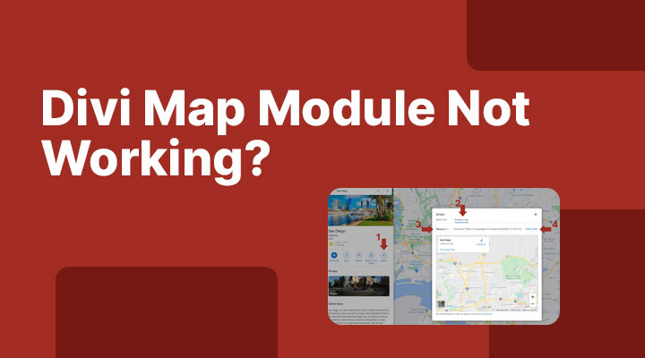 Divi map module not working?