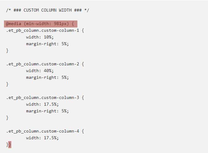 Explaining media query