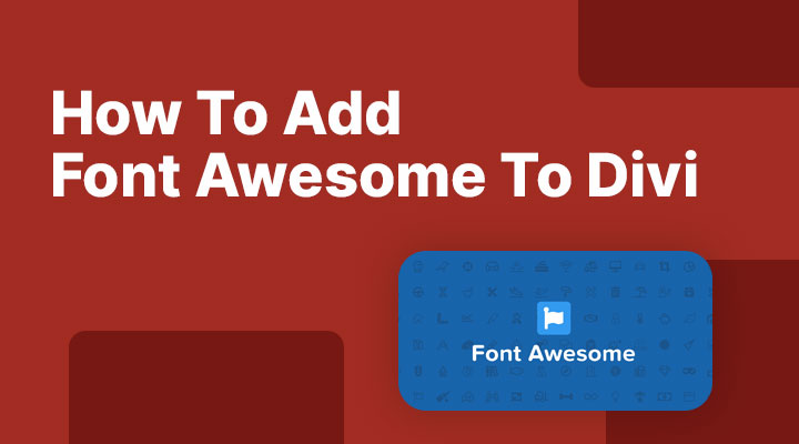 How to add Font Awesome to Divi