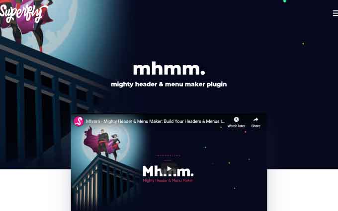 Mighty Header & Menu Maker