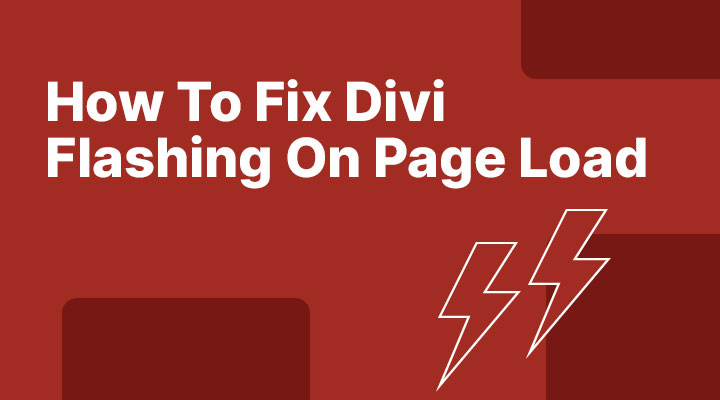 How to fix flashing content in Div