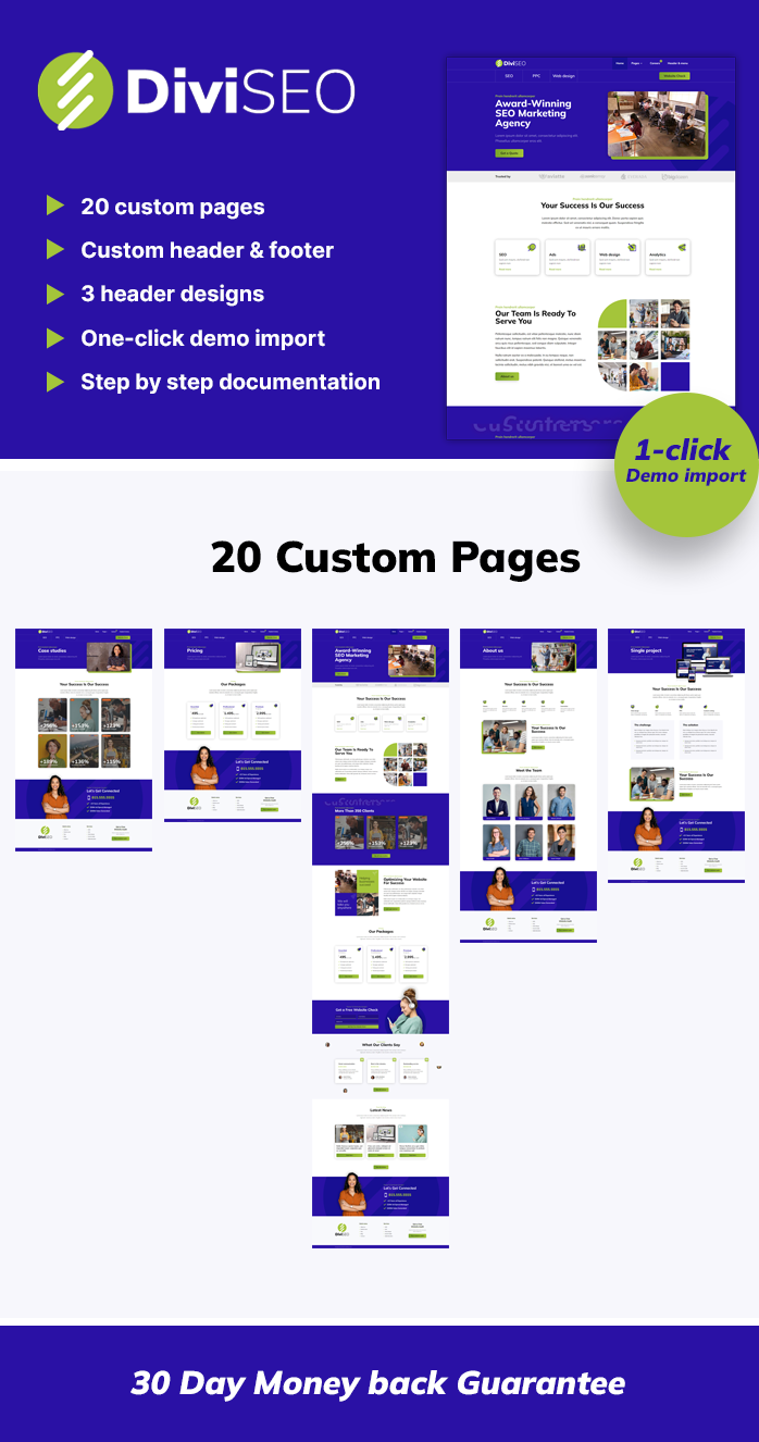 Divi SEO child theme