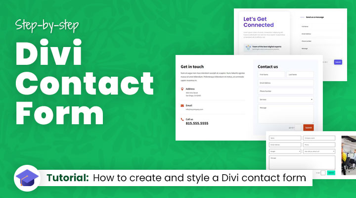 Divi contact form module