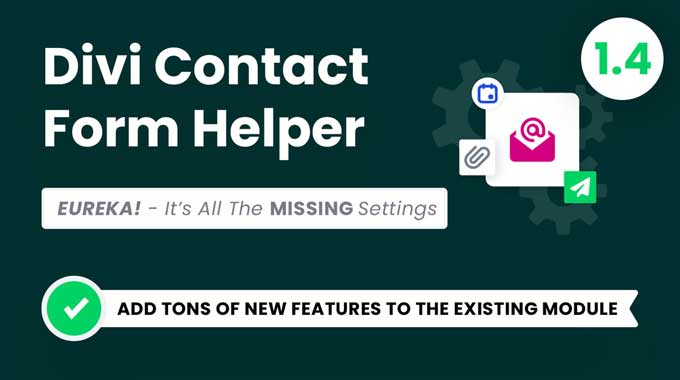 Divi contact form helper plugin