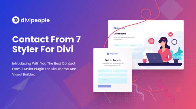 Divi contact form 7 styler plugin