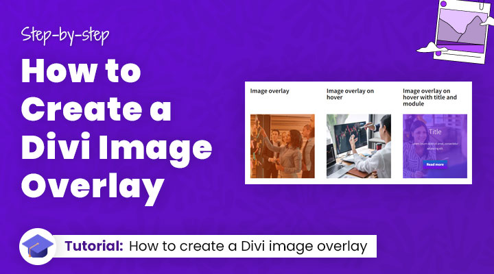 Divi image overlay