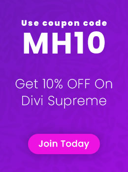 Divi supreme discount banner