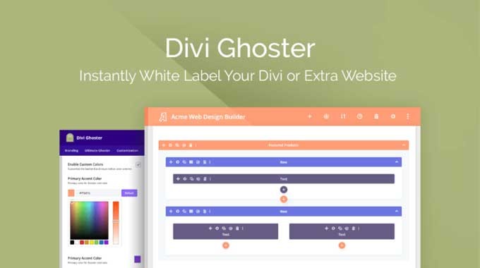 Divi Ghoster Plugin