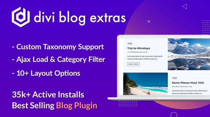 Divi Blog Extras Plugin