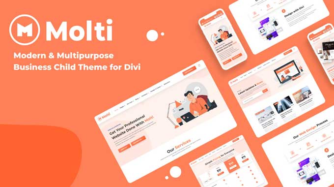 Molti Divi child theme