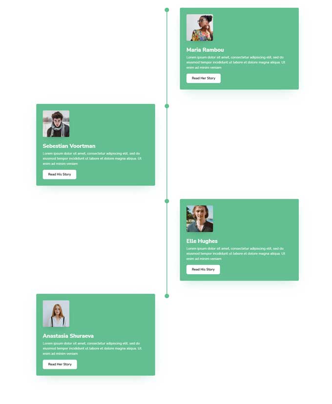 Divi Supreme timeline module