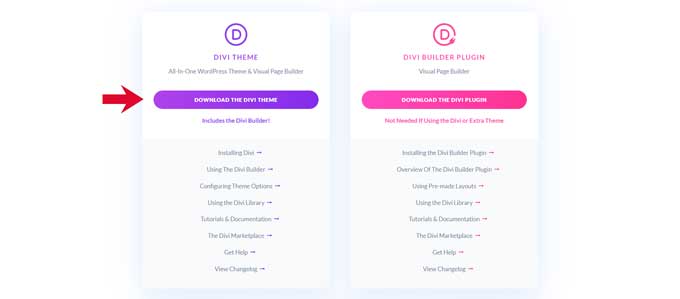 Download Divi Theme