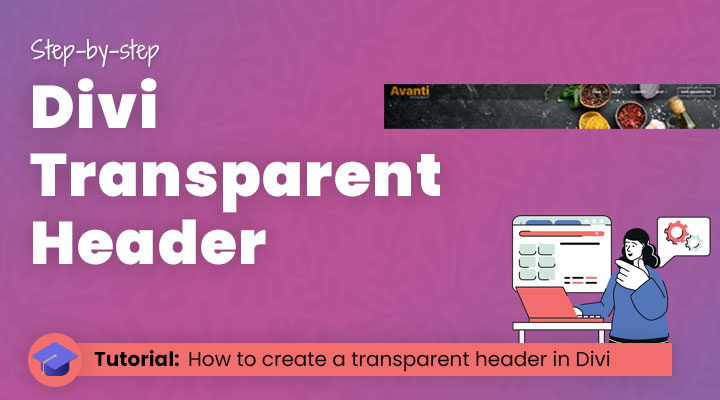 Divi Transparent Header