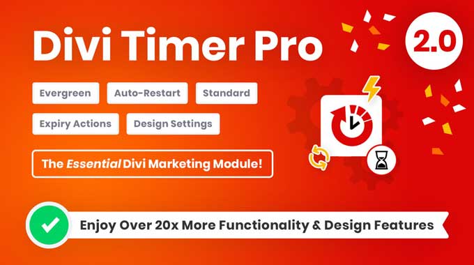 Divi Timer Pro Plugin